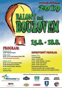 balony nad bouzovem